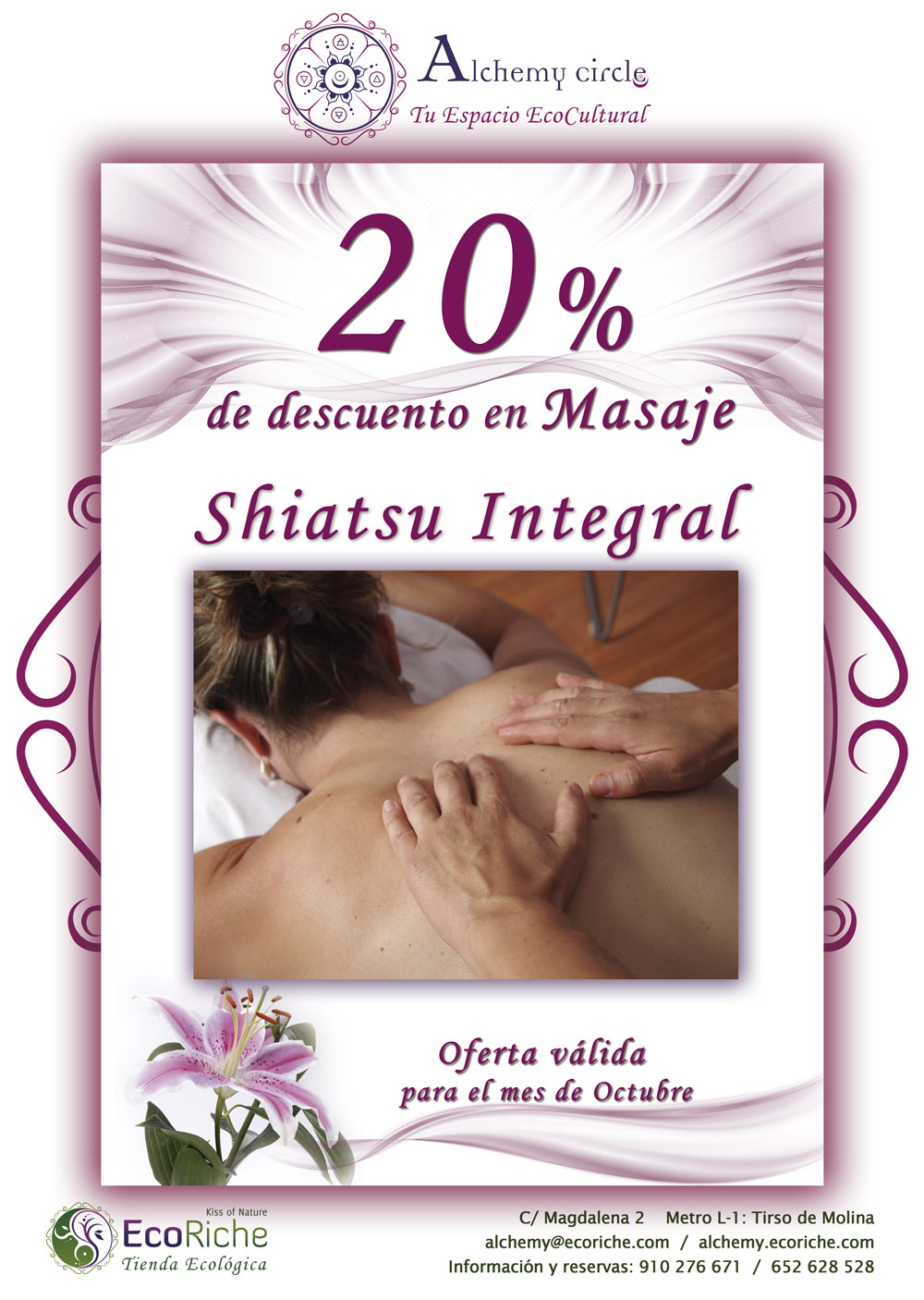 Masajes en Promoción