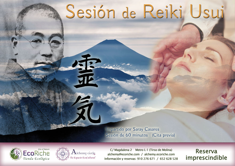 Sesión de Reiki Usui